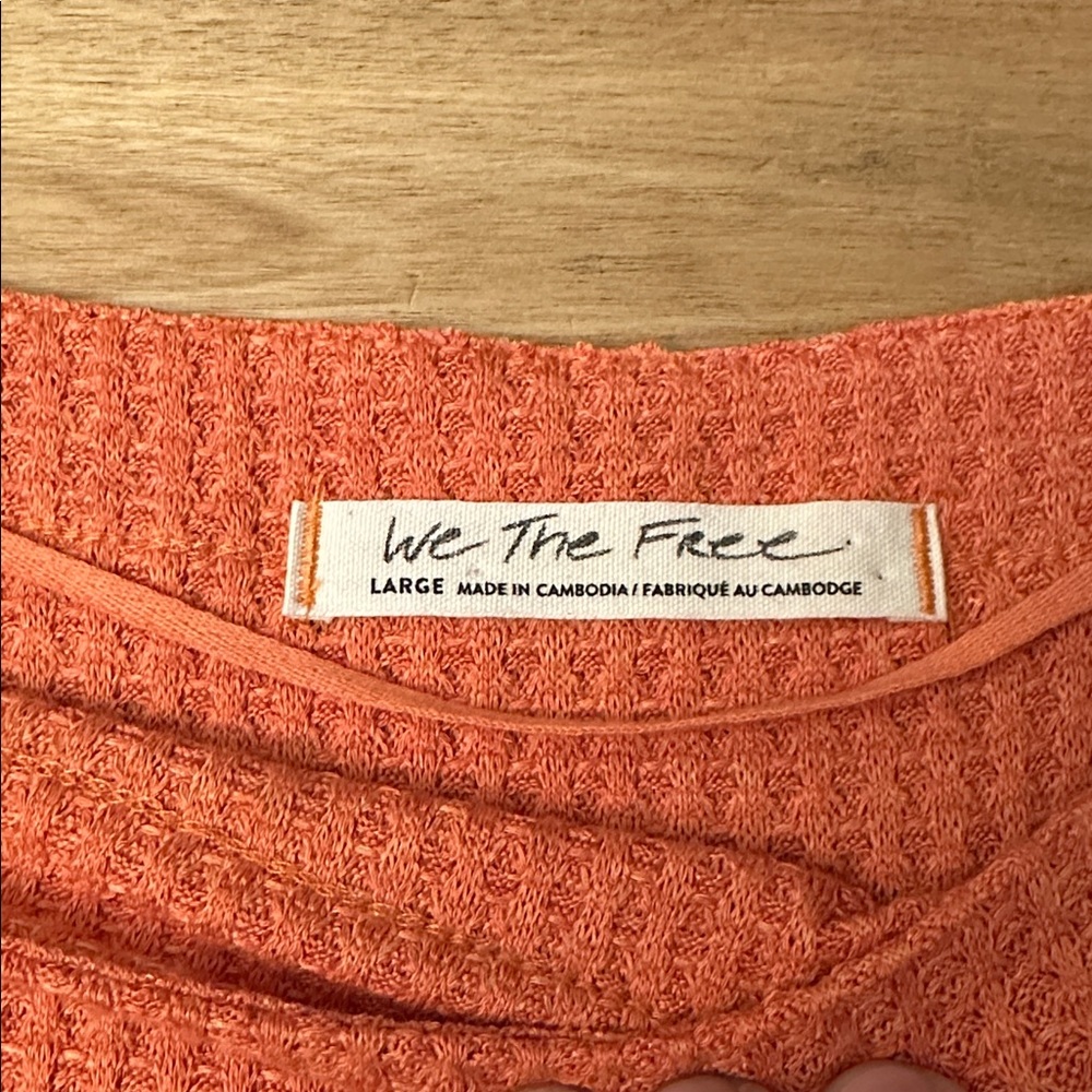 FREE PEOPLE North Shore thermal tunic top - Picture 7 of 9